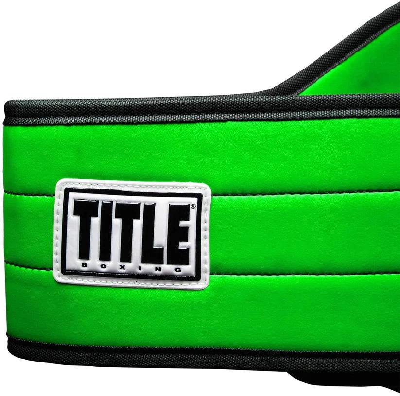 Title Boxing Green Championship Belt - WWF Belt