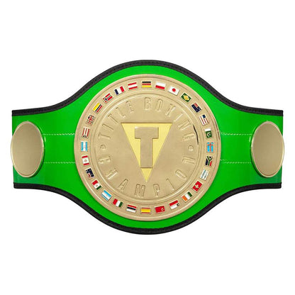 Title Boxing Green Championship Belt - WWF Belt