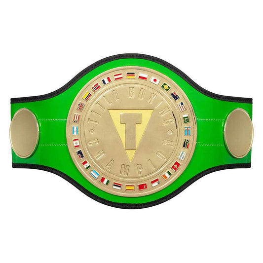 Title Boxing Green Championship Belt - WWF Belt
