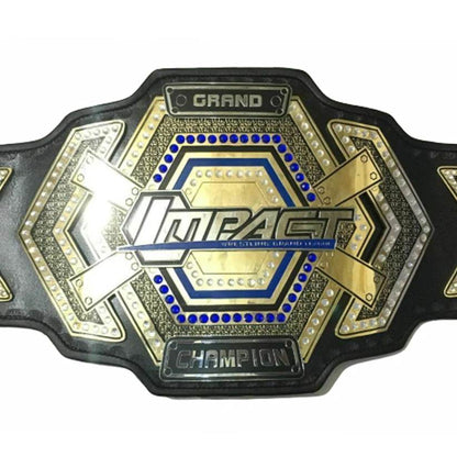 TNA Impact Grand League Wrestling championship Title Belt - WWF Belt