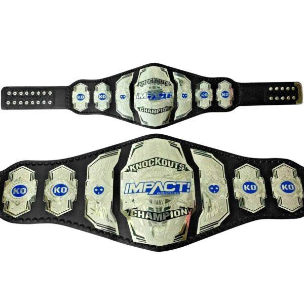 TNA Impact Knockout Version Wrestling Championship Title Belt - WWF Belt