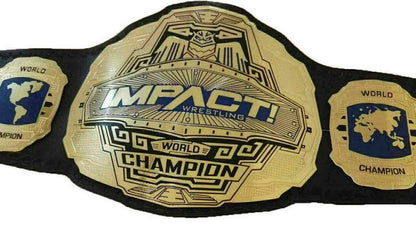 TNA Impact Wrestling World Championship Title Belt - WWF Belt
