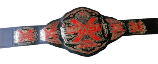 TNA IMPACT X Division Wrestling Championship Title Belt - WWF Belt