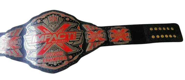 TNA IMPACT X Division Wrestling Championship Title Belt - WWF Belt
