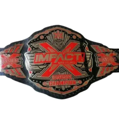 TNA IMPACT X Division Wrestling Championship Title Belt - WWF Belt