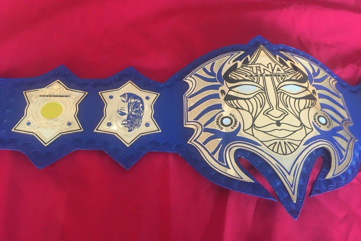 TNA Jeff Hardy Wrestling Championship Replica Title Belt - WWF Belt