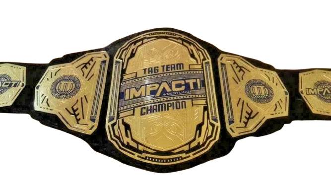 TNA Tag Team Impact Wrestling Championship Title Belt - WWF Belt