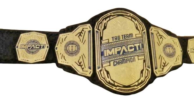 TNA Tag Team Impact Wrestling Championship Title Belt - WWF Belt