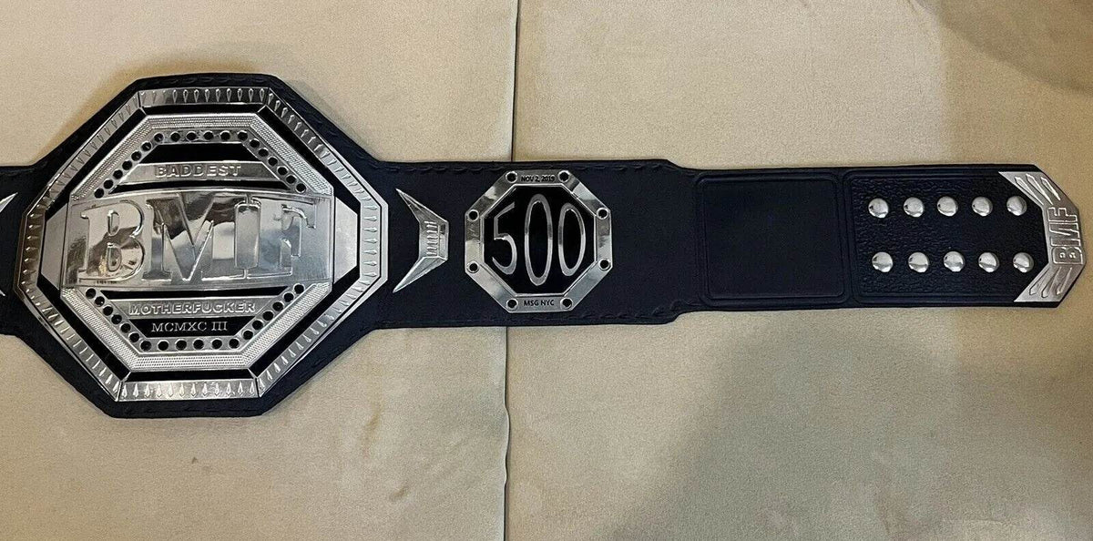 UFC 244 BMF Wrestling Championship Title Belt - WWF Belt