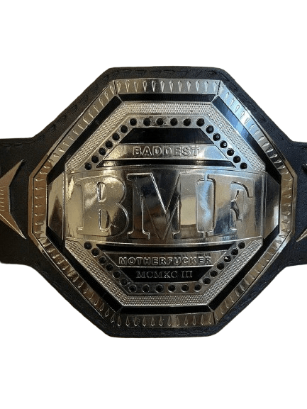 UFC 244 BMF Wrestling Championship Title Belt - WWF Belt