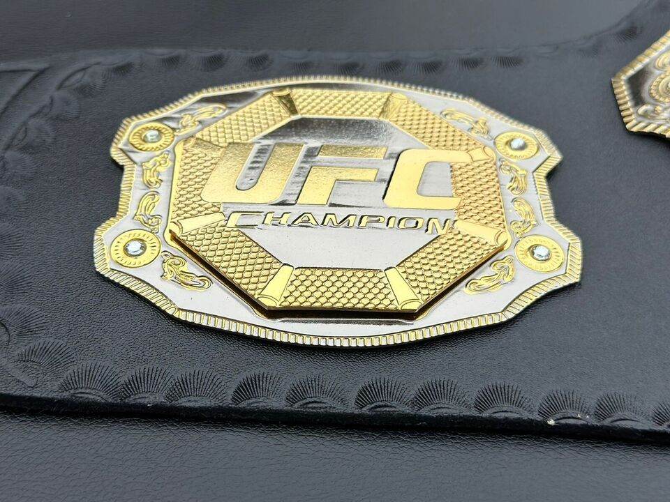 UFC Ultimate Championship Replica Belt 2mm Brass Brand New Adult - WWF Belt