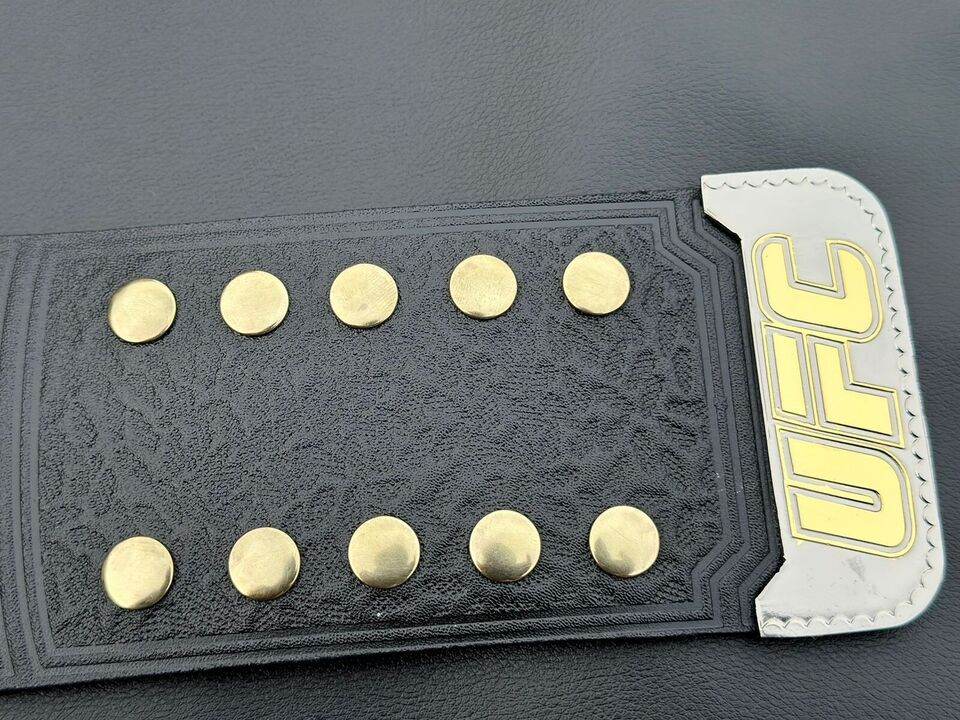 UFC Ultimate Championship Replica Belt 2mm Brass Brand New Adult - WWF Belt