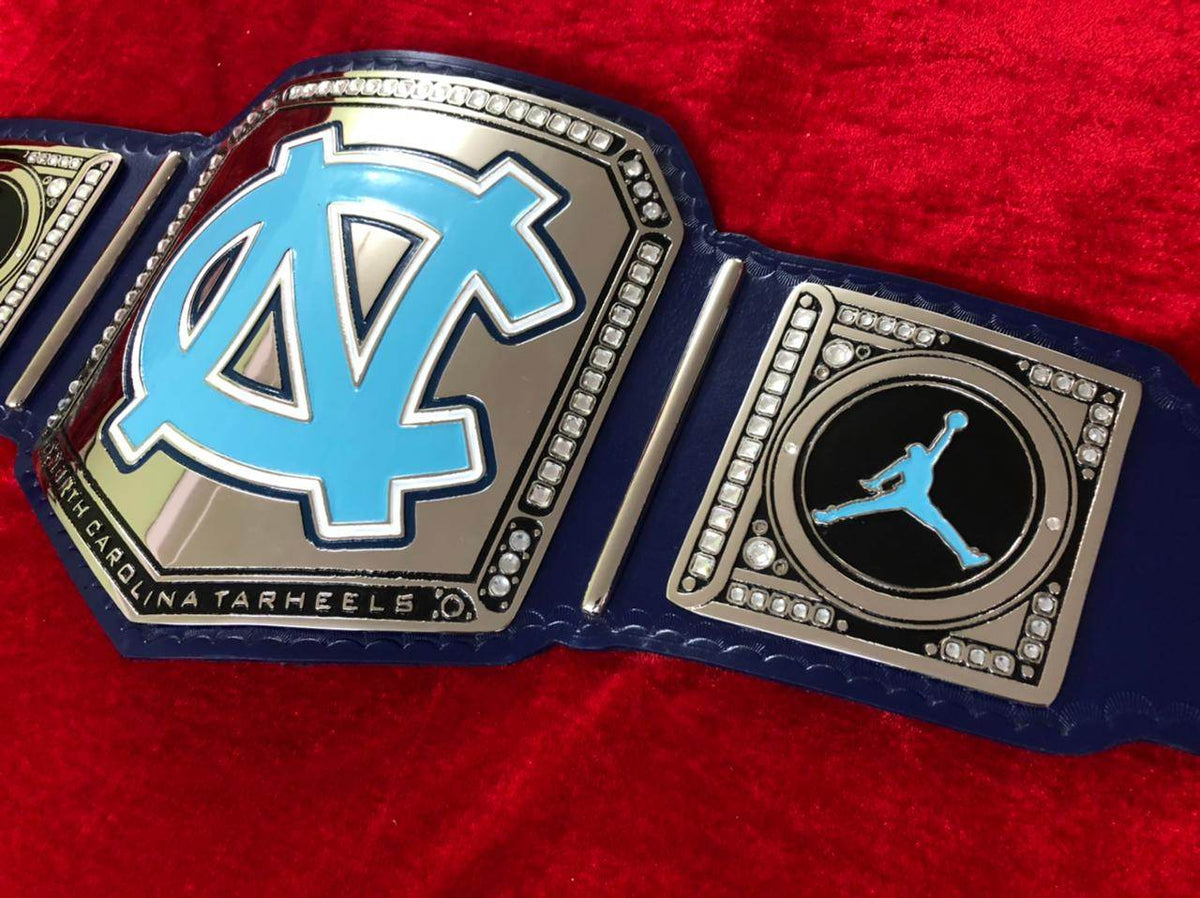 UNC North Carolina Tar Heels Championship Belt - WWF Belt