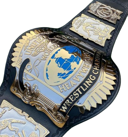 USWA Unified World Heavyweight Wrestling Championship Belt Adult