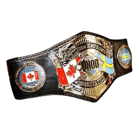 United Nations of Devastation belt - WWF Belt
