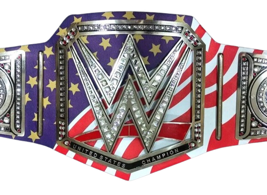 United States WWE Printed Strap Wrestling Heavyweight Championship Belt