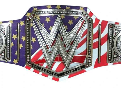 United States WWE Printed Strap Wrestling Championship Belt