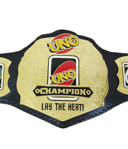 UNO Lay The Heat Champion Belt Replica Adult Size