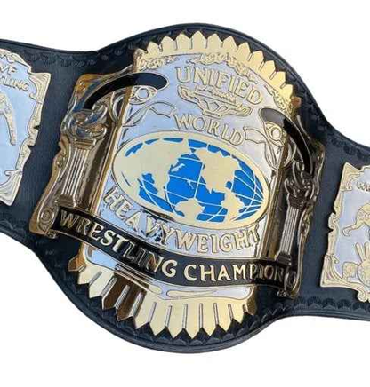 USWA Unified World Heavyweight Wrestling Championship Belt