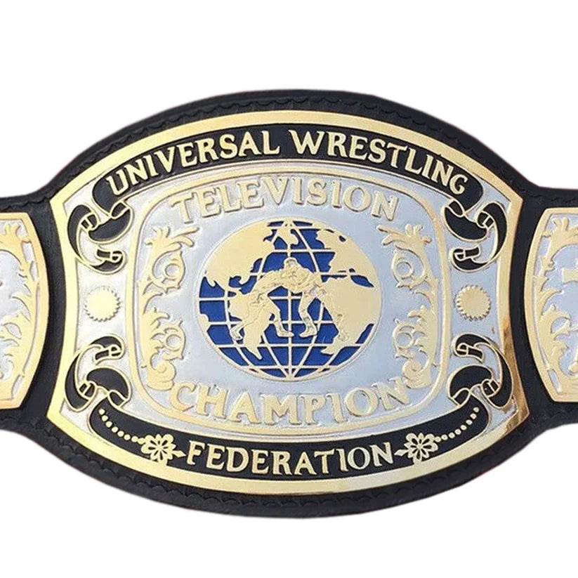 UWF Universal Television Wrestling Championship Title Belt - WWF Belt