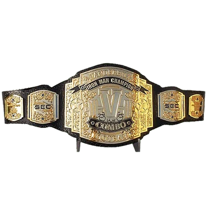Vanderbilt Football Combo Championship Belt - WWF Belt