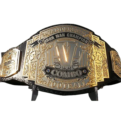 Vanderbilt Football Combo Championship Belt - WWF Belt
