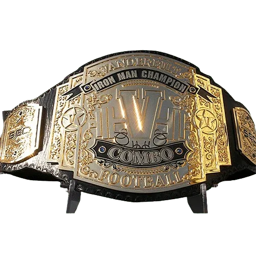 Vanderbilt Football Combo Championship Belt - WWF Belt