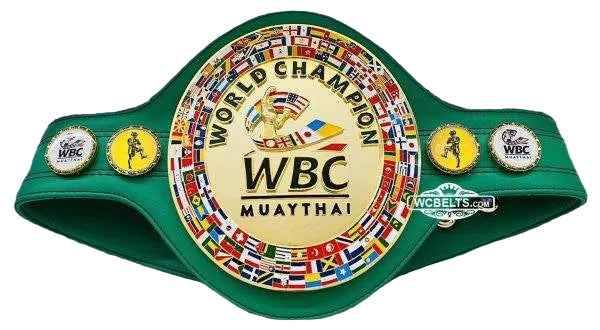 WBC Muay thai World Boxing Champion Belt