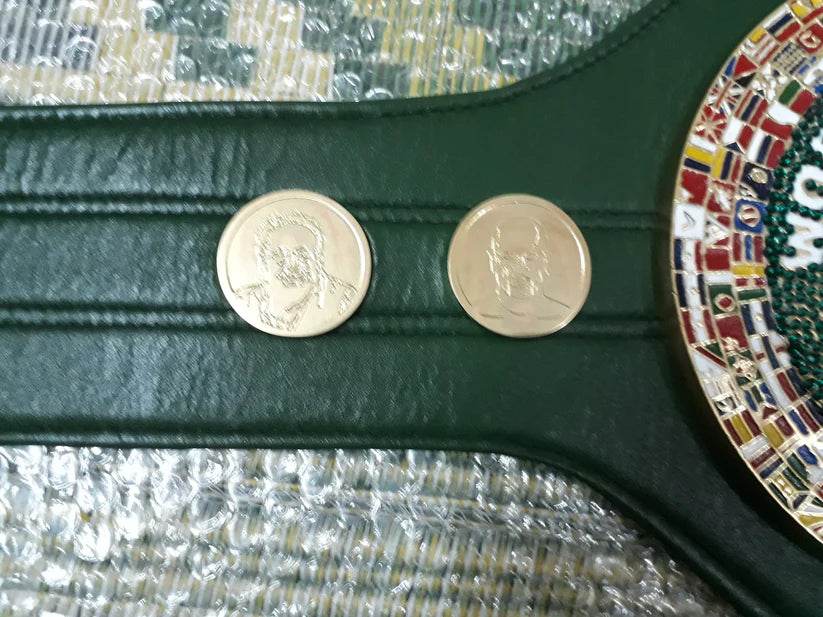 Wbc Usnbc Boxing Championship Title Belt - WWF Belt