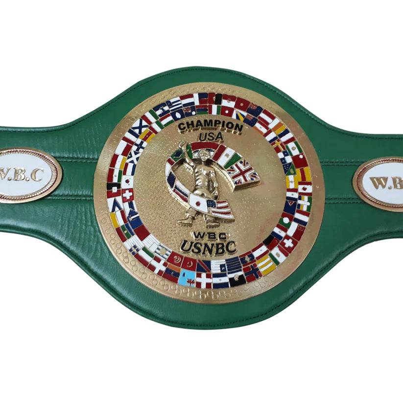 Wbc Usnbc Boxing Championship Title Belt - WWF Belt