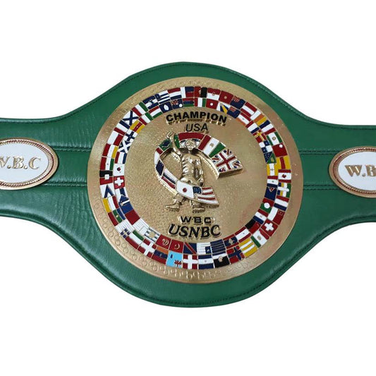 Wbc Usnbc Boxing Championship Title Belt - WWF Belt