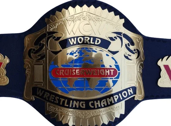 WCW Cruiserweight Wrestling Championship Replica Title Belt - WWF Belt
