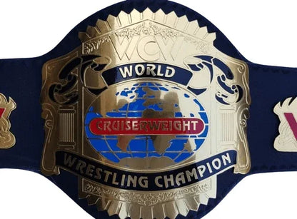 WCW Cruiserweight Wrestling Championship Replica Title Belt - WWF Belt