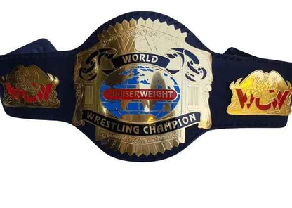 WCW Cruiserweight Wrestling Championship Replica Title Belt