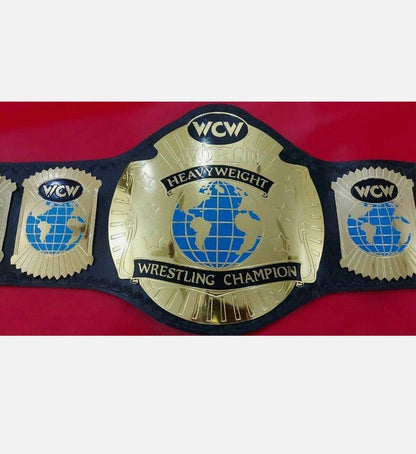 Wcw World Heavyweight Wrestling Champion Belt 2mm - WWF Belt