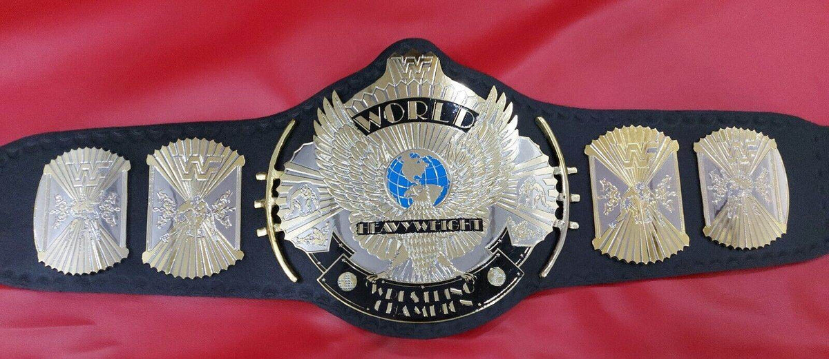 Winged Eagle Attitude Era Championship Replica Title Belt - WWF Belt