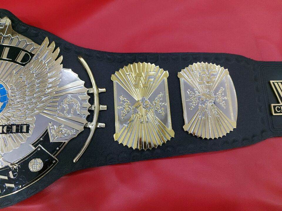 Winged Eagle Attitude Era Championship Replica Title Belt - WWF Belt