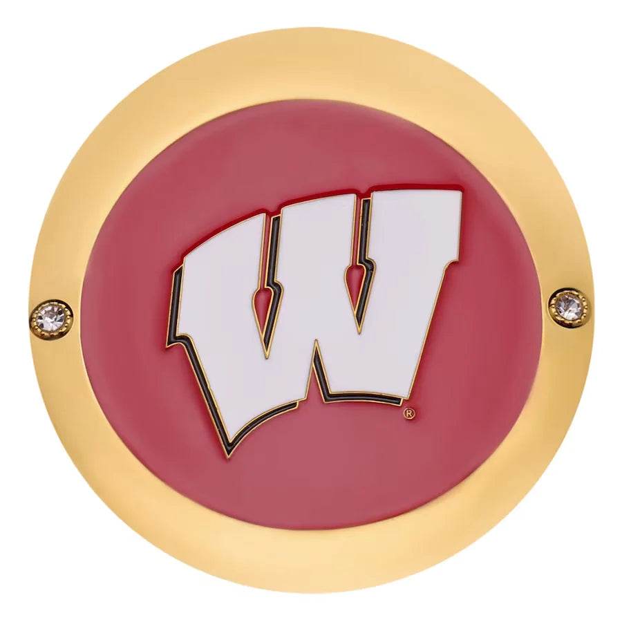 Wisconsin Badgers Championship Replica Side Plate Box Set - WWF Belt