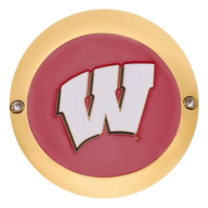 Wisconsin Badgers Championship Replica Side Plate Box Set - WWF Belt