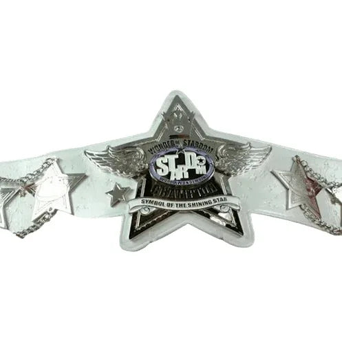 Wonder of Stardom Symbol of the Shining Star Champion Belt - WWF Belt