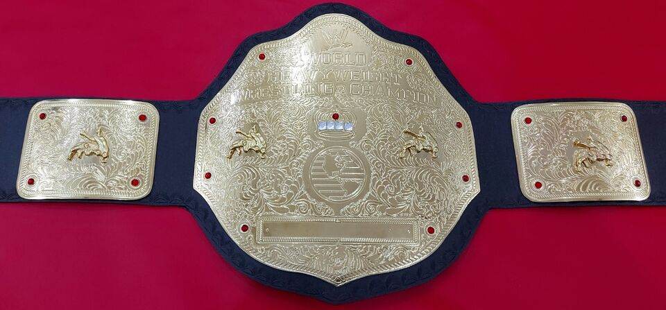 World Heavyweight Big Gold Championship Replica Belt - WWF Belt