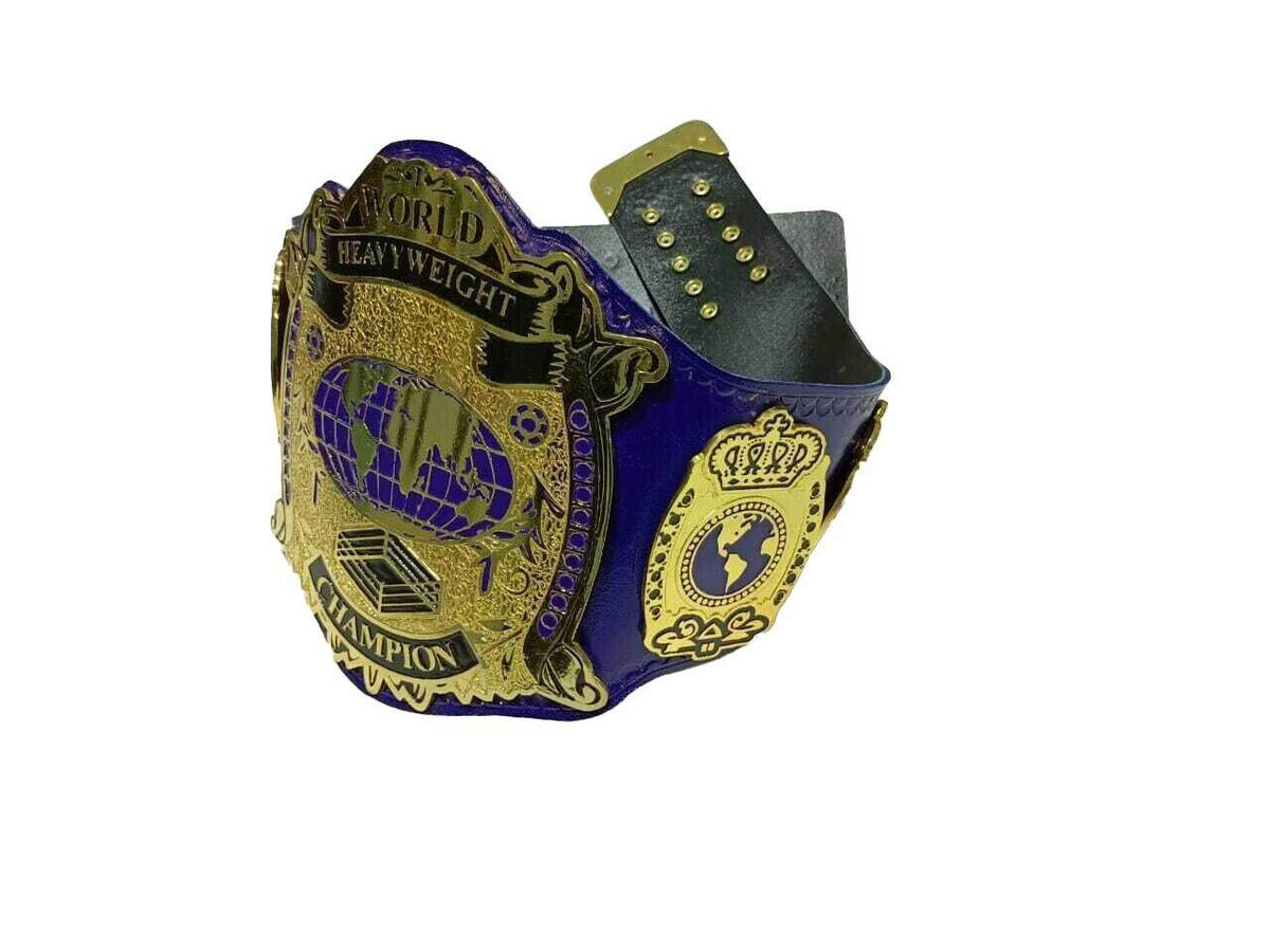 World Heavyweight Wrestling Championship Replica Title Belt Adult Size - WWF Belt