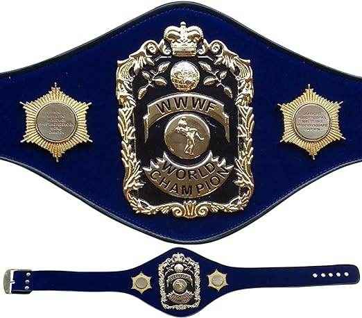 World Wide Wrestling Federation Title Belt 1963-1971