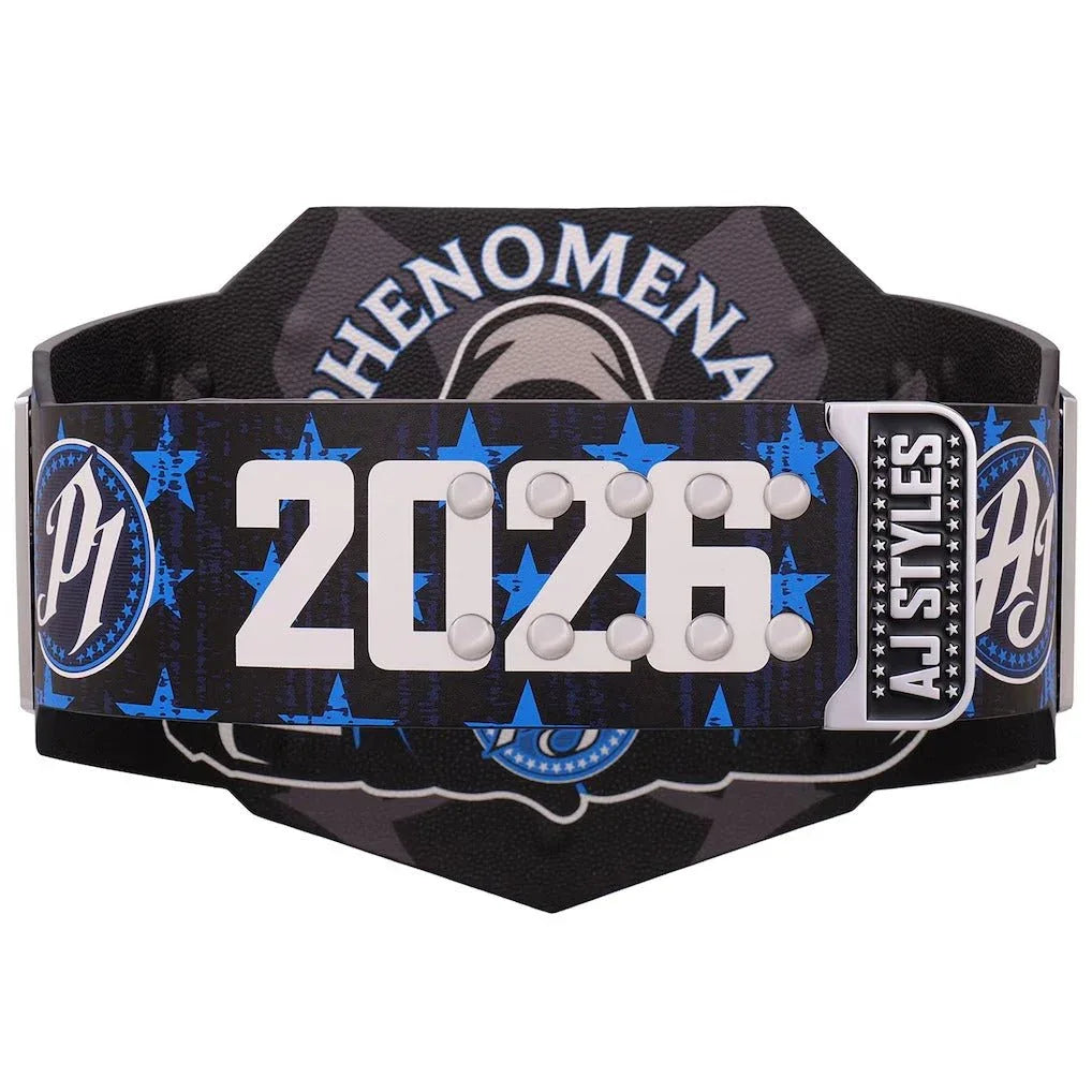 WWE AJ Styles 10th Anniversary Signature Series Title Belt - WWF Belt
