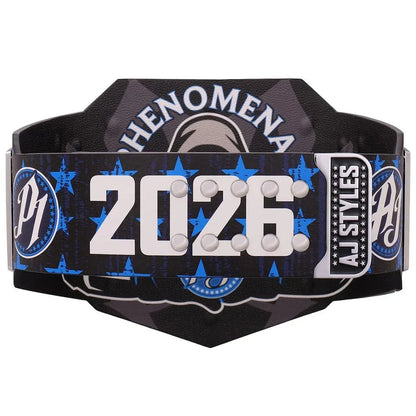 WWE AJ Styles 10th Anniversary Signature Series Title Belt - WWF Belt