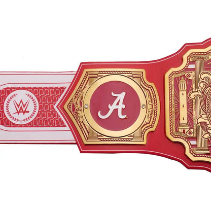 WWE Alabama Crimson Tide College Legacy Championship Belt - WWF Belt