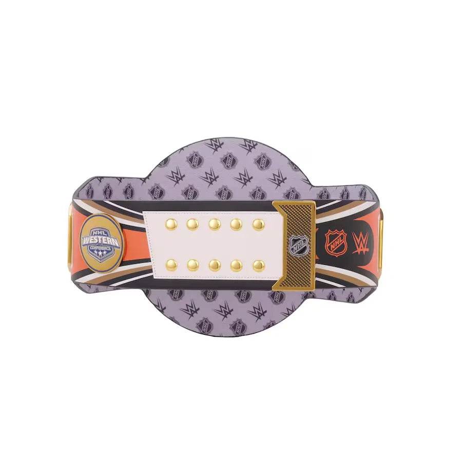WWE Anaheim Ducks NHL Legacy Championship Title Belt - WWF Belt