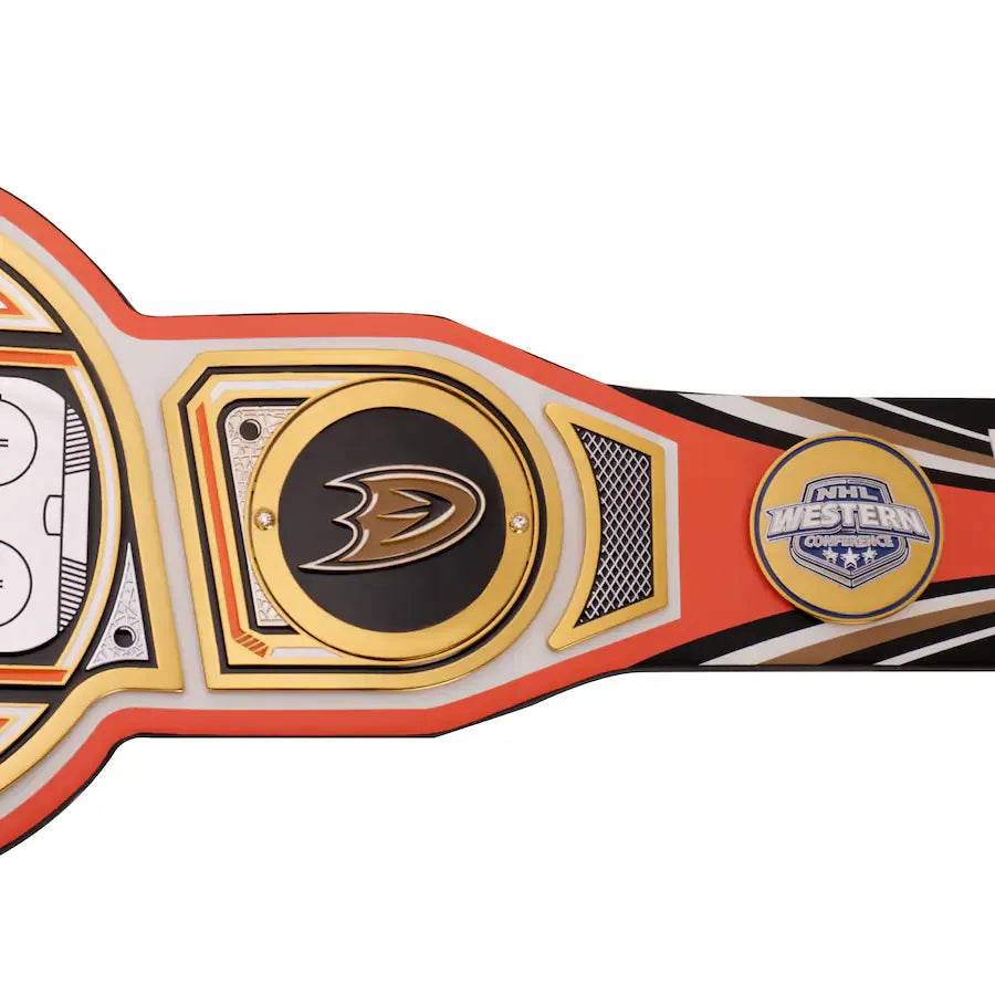 WWE Anaheim Ducks NHL Legacy Championship Title Belt - WWF Belt