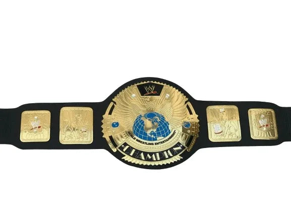 WWE Big Eagle Wrestling Heavyweight Championship Title Belt - WWF Belt