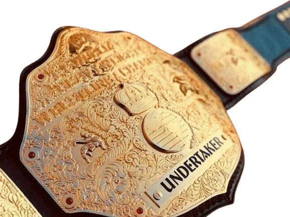 WWE Big Gold Heavyweight Championship Replica Title Belt - WWF Belt